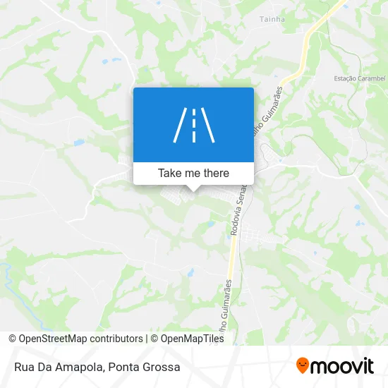 Rua Da Amapola map