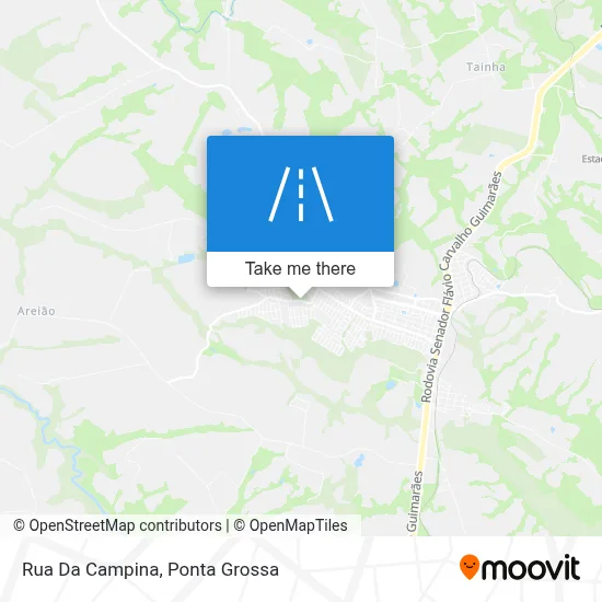 Rua Da Campina map