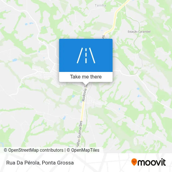 Rua Da Pérola map