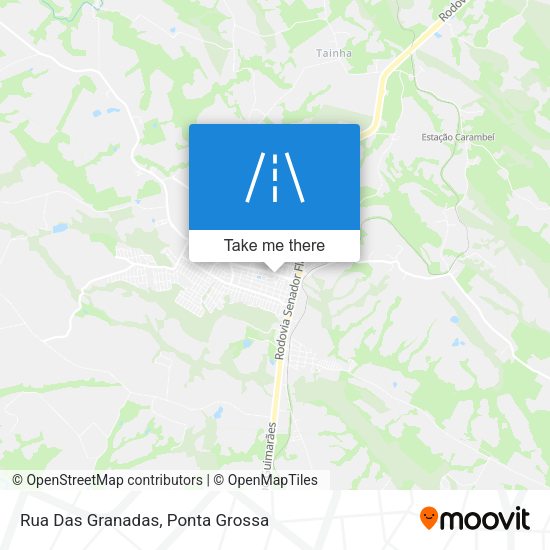 Rua Das Granadas map