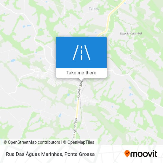 Rua Das Águas Marinhas map