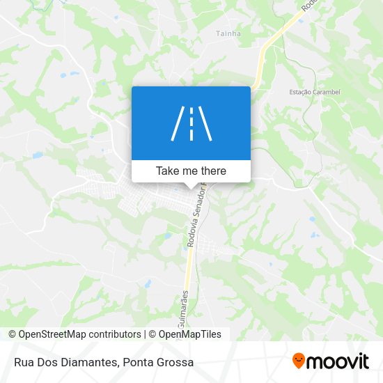 Rua Dos Diamantes map