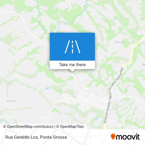 Rua Geraldo Los map
