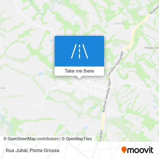 Rua Jubaí map