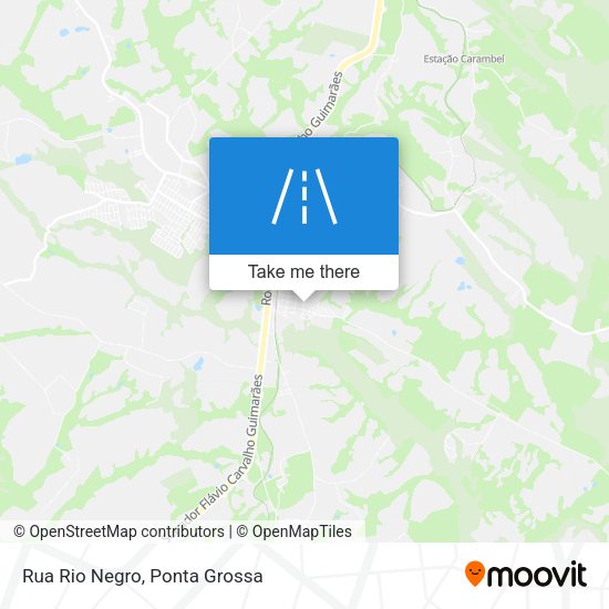 Rua Rio Negro map