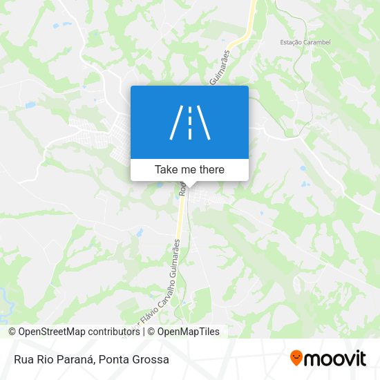 Rua Rio Paraná map