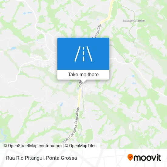 Rua Rio Pitangui map