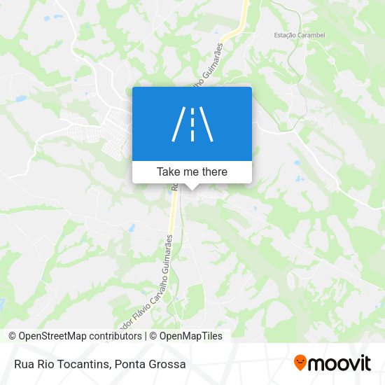 Rua Rio Tocantins map