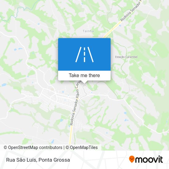 Rua São Luís map