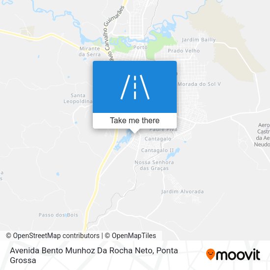 Avenida Bento Munhoz Da Rocha Neto map