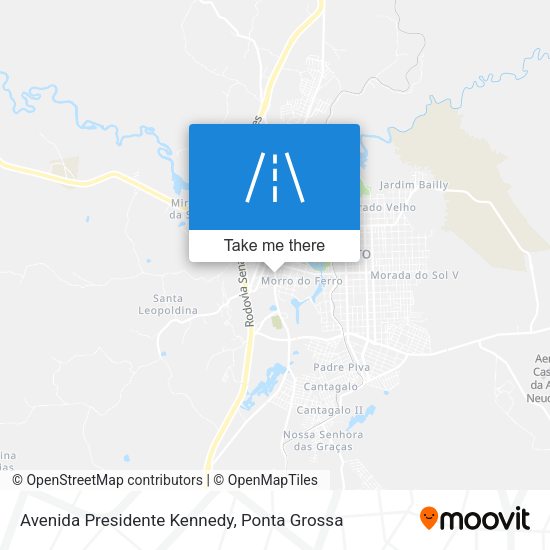 Avenida Presidente Kennedy map