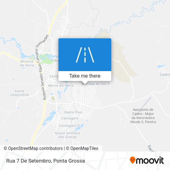 Rua 7 De Setembro map