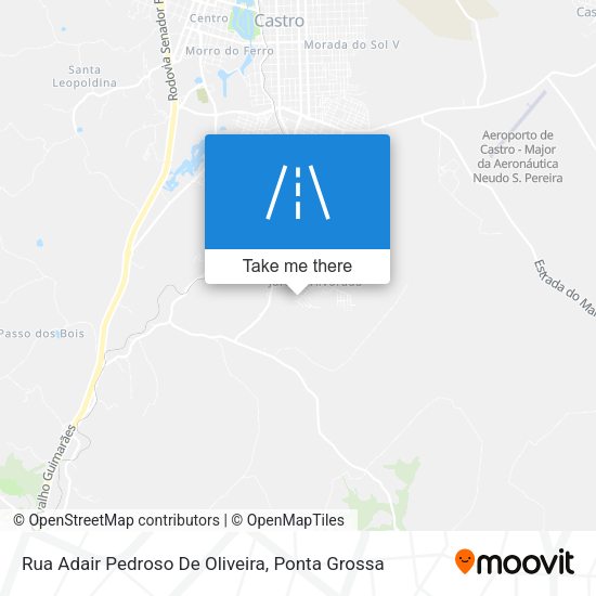 Rua Adair Pedroso De Oliveira map