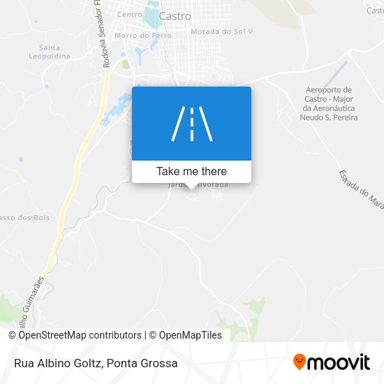 Rua Albino Goltz map