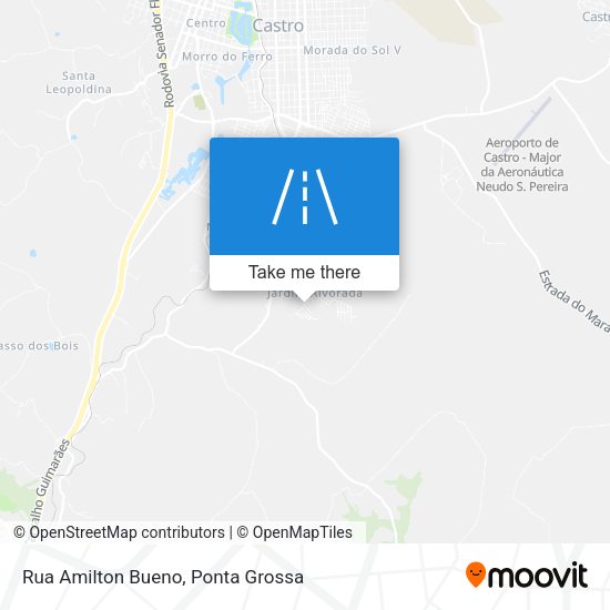 Rua Amilton Bueno map