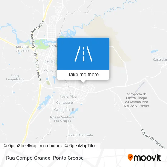 Rua Campo Grande map