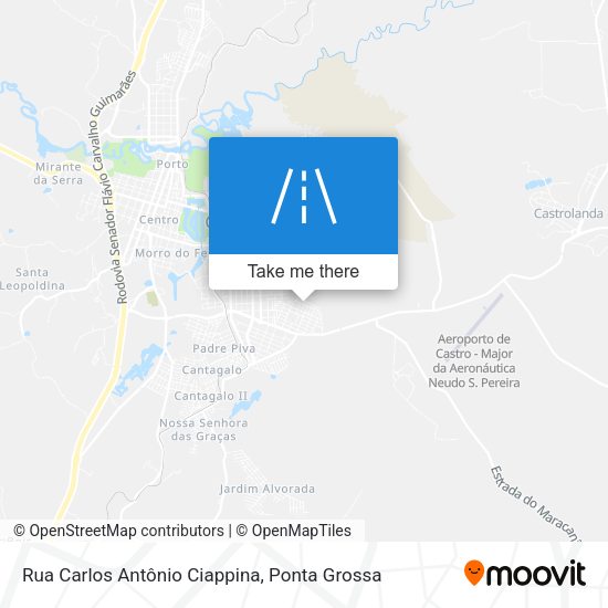 Rua Carlos Antônio Ciappina map