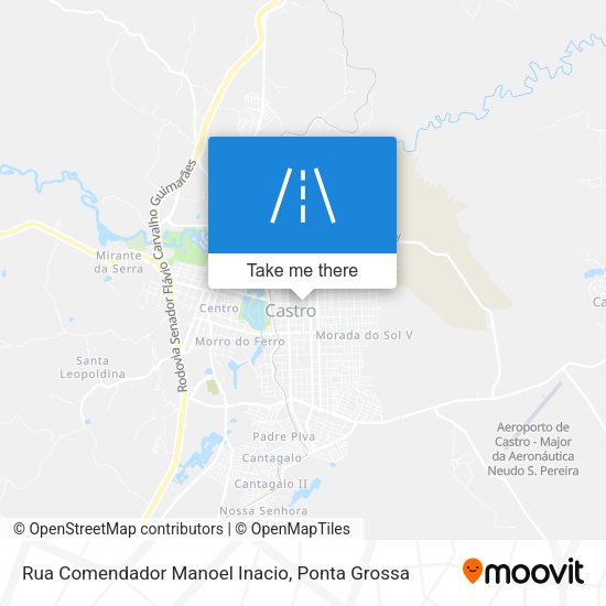 Rua Comendador Manoel Inacio map