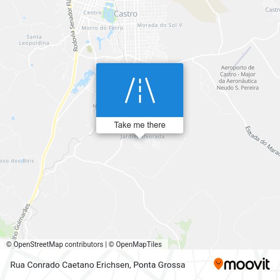 Rua Conrado Caetano Erichsen map