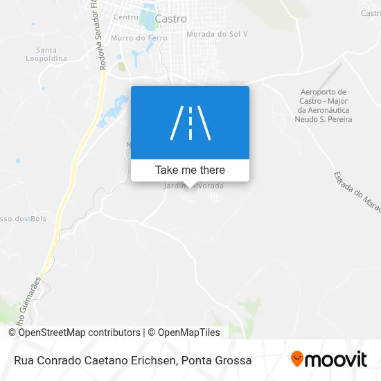 Rua Conrado Caetano Erichsen map