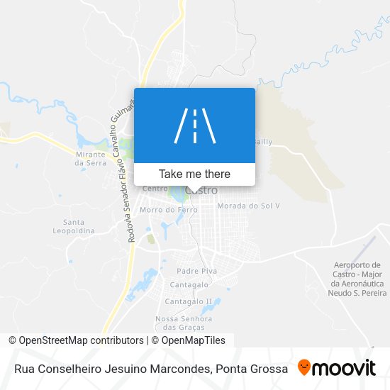 Rua Conselheiro Jesuino Marcondes map