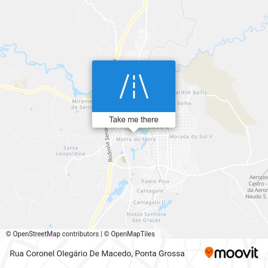 Rua Coronel Olegário De Macedo map