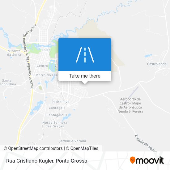 Rua Cristiano Kugler map