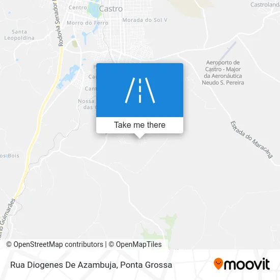 Rua Diogenes De Azambuja map