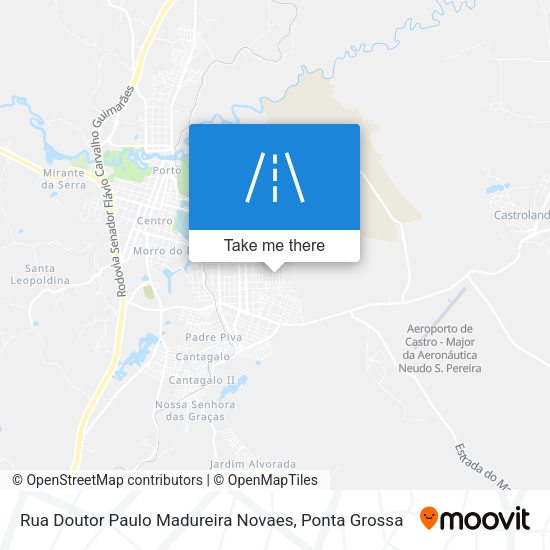 Rua Doutor Paulo Madureira Novaes map