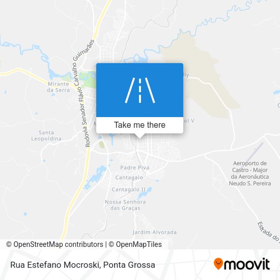 Rua Estefano Mocroski map