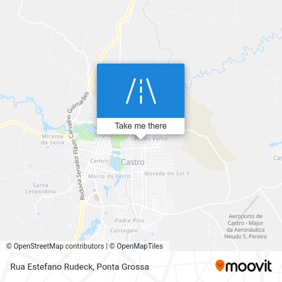 Rua Estefano Rudeck map
