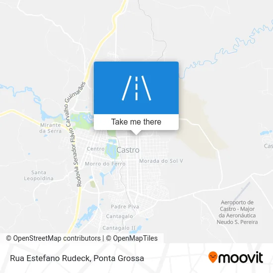 Rua Estefano Rudeck map