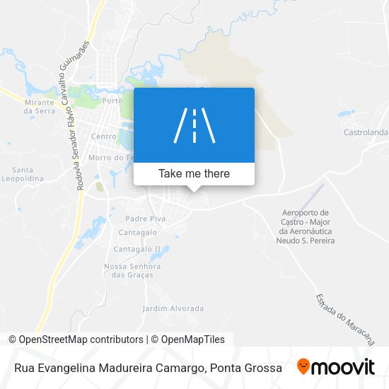 Rua Evangelina Madureira Camargo map