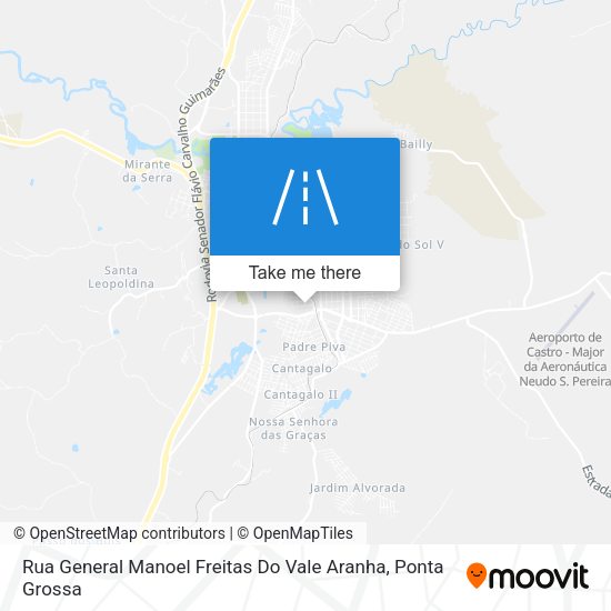 Rua General Manoel Freitas Do Vale Aranha map