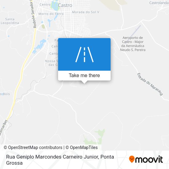 Rua Geniplo Marcondes Carneiro Junior map