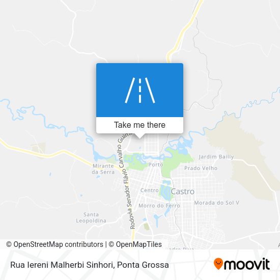 Rua Iereni Malherbi Sinhori map