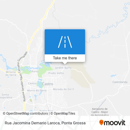 Rua Jacomina Demario Laroca map