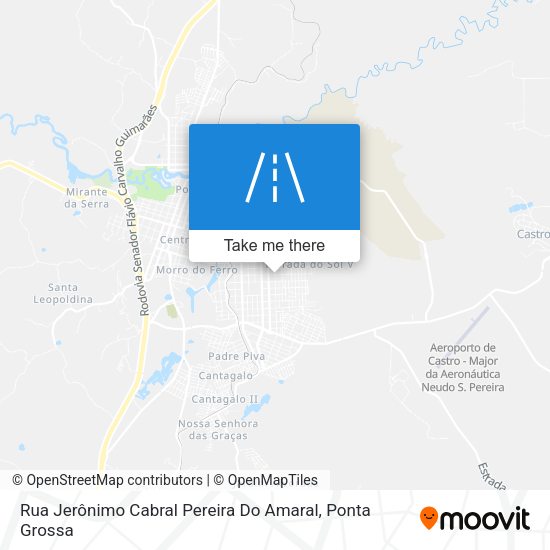 Rua Jerônimo Cabral Pereira Do Amaral map