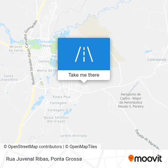 Rua Juvenal Ribas map