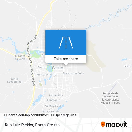 Rua Luiz Pickler map