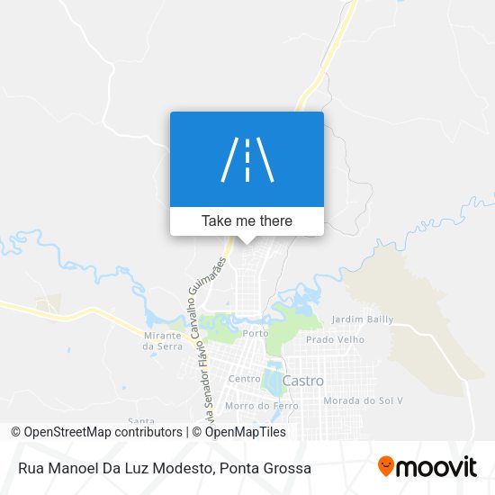 Rua Manoel Da Luz Modesto map