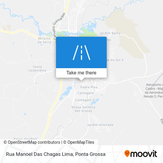 Rua Manoel Das Chagas Lima map
