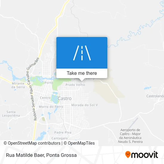 Rua Matilde Baer map