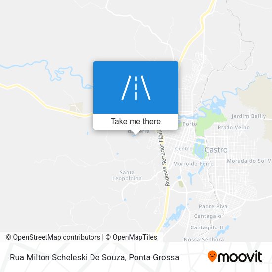Rua Milton Scheleski De Souza map