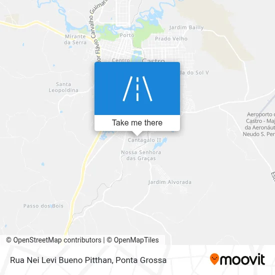 Rua Nei Levi Bueno Pitthan map