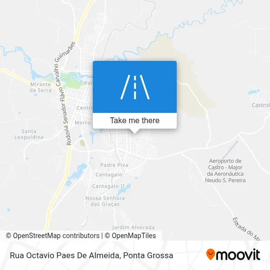 Rua Octavio Paes De Almeida map