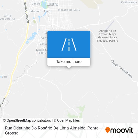 Rua Odetinha Do Rosário De Lima Almeida map