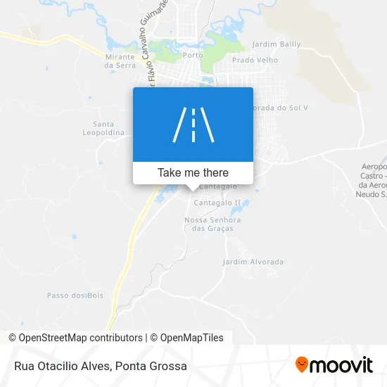 Rua Otacilio Alves map