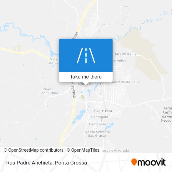 Rua Padre Anchieta map
