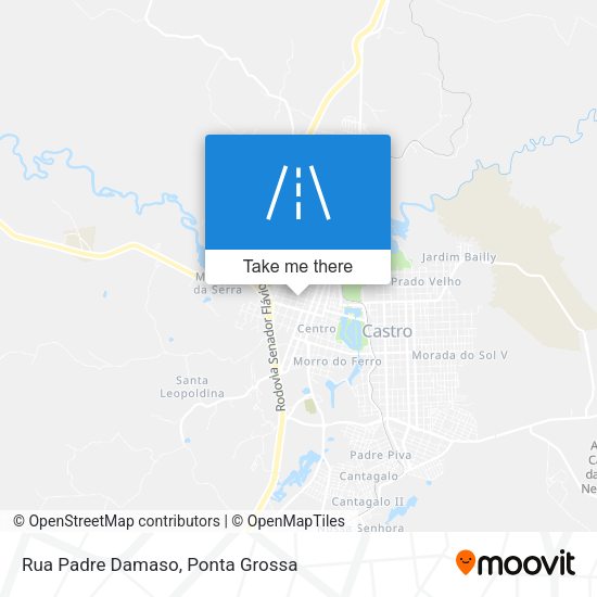 Rua Padre Damaso map